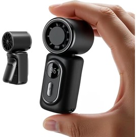 Portable Mini Clip On Fan, Turbo Handheld Fan Rechargeable Portable Fan