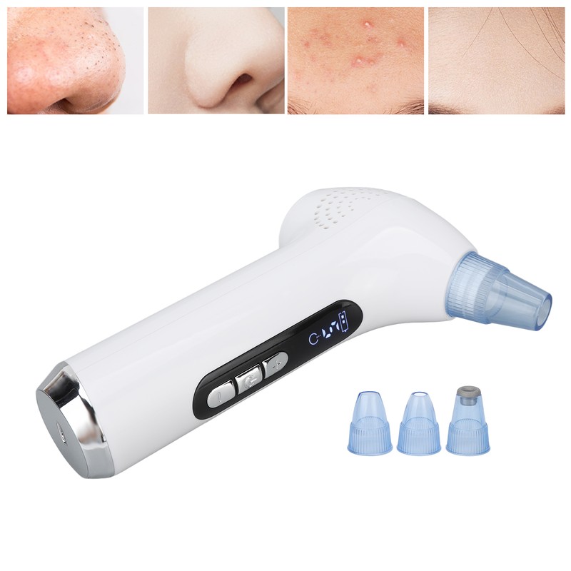 Cold Heated Blackhead Remover Clean Acne Pore Electric Blackhead Remover