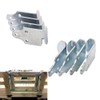 NIXFACE 8 Pc Stake Trailer Rack Corner Connector Body Utility