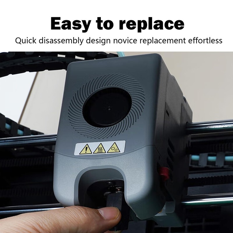 HzdaDeve Upgrade Ceramic Nozzle Hotend Kit for Adventurers 5 m