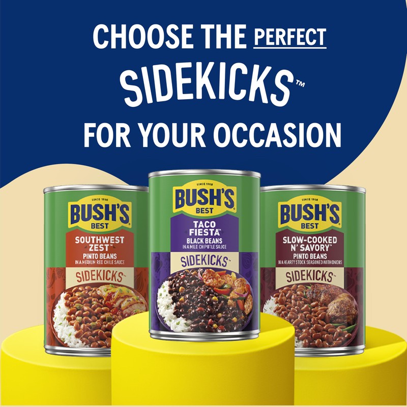 BUSH'S BEST 15.5 oz Canned Rustic Tuscany Chickpeas, Source of