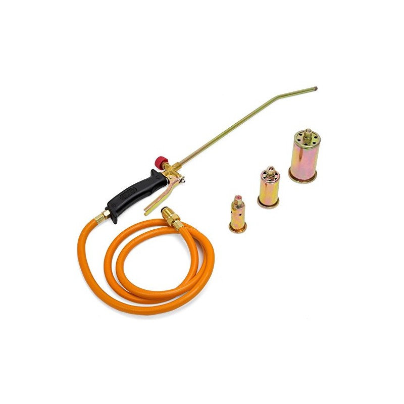 VOY Propane Torch 3 Nozzle Set Weed Burner with 5-Foot