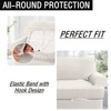GAMUKAI Premium T-Cushion Sofa Slipcover – 4-Piece Set for T-Cushion