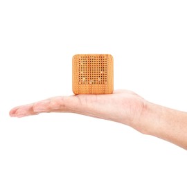 Weljoy Wood Grain Portable Diffuser for Essential Oils – Car or Travel, Mini Size, Quiet, Waterless, Re-Chargeable Battery or USB (Wood Grain)