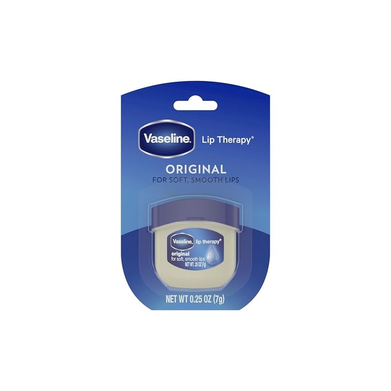 Vaseline Lip Therapy Original, .25 oz (Pack of 4)