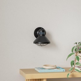 LONEDRUID Motion Sensor Outdoor LED Porch Wall Light Fixtures Dusk to Dawn Exterior Barn Lantern Black Farmhouse Sconce Lighting Wall Mount Lamp for Garage Patio Balcony Doorway