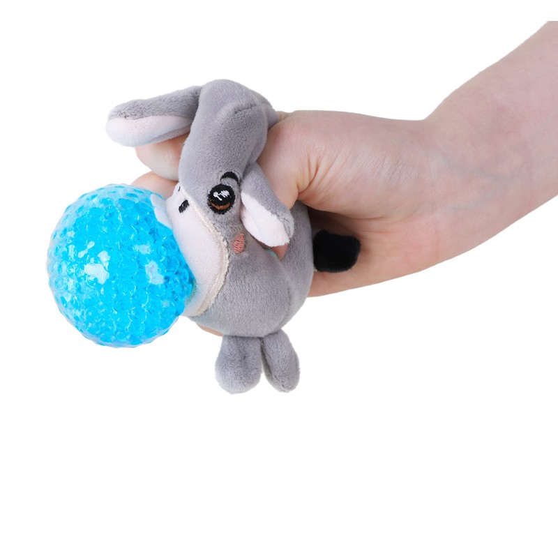 Toyland® 8 cm Furry Farm Animal Jelly Squeezers - Novelty
