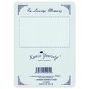 Xpress Yourself Loving Memory Graveside Memorial Card & Holder 5.75