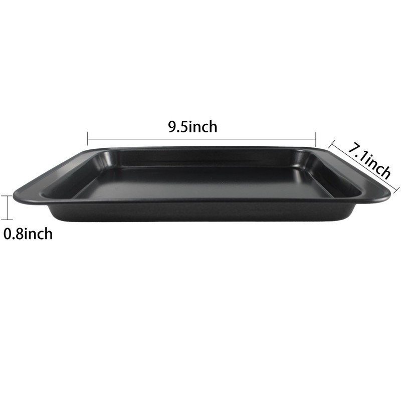 esahpss Small oven with heavy-duty steel non stick household baking