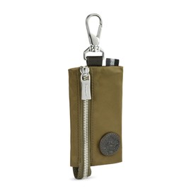 Orobianco No. 93023 Key Case, Key Holder, Ring, Includes Hook, Solo, Small Goods, Khaki