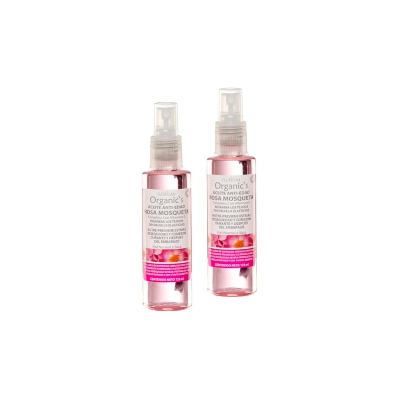 Aceite Rosa Mosqueta Anti-Edad con Vitamina E Florigan® 125ml. (2