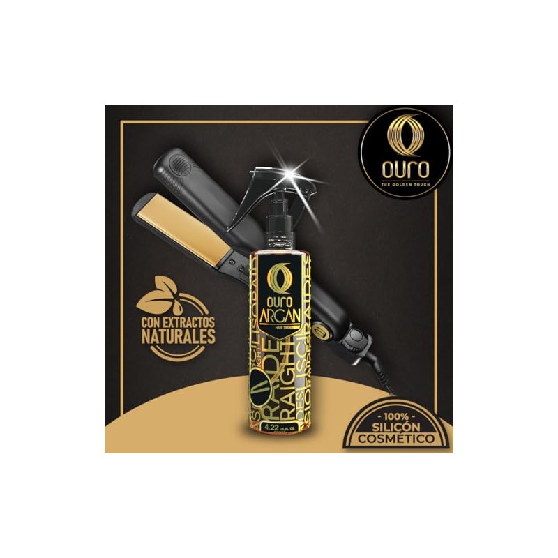 Ouro Tratamiento Seda Capilar con Aceite de Argán 125ml Paquete