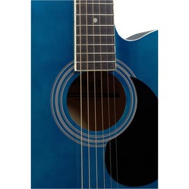 Stagg Blue auditorium cutaway acoustic-elect