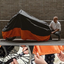 ELEGANT CHOISE XXXL Motorcycle Cover - Waterproof, UV & Dust Protection for Outdoor Scooters US