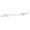 SEK Glasses Wrench (mm) 45° Square 0.3 x 0.4 inches