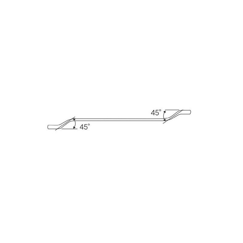 SEK Glasses Wrench (mm) 45° Square 0.3 x 0.4 inches