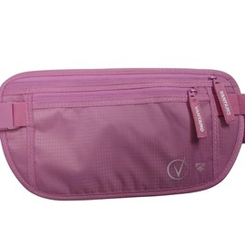 Money Belt for Travel - Security Fanny Pack for Phone, Money, Passport, & More with Anti Theft RFID Protection - Slim Under Clothes Hidden Wallet Holder Bag - Unisex Travel Waist Pouch for Women & Men