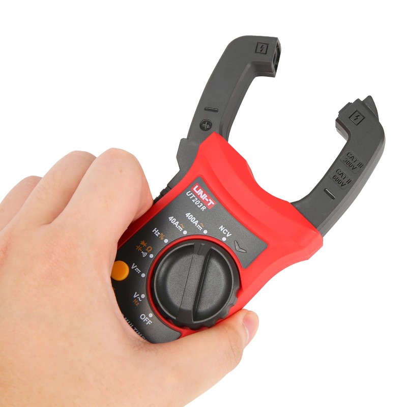 UNI-T UT203R Digital Clamp Meter AC/DC Current Auto Range True