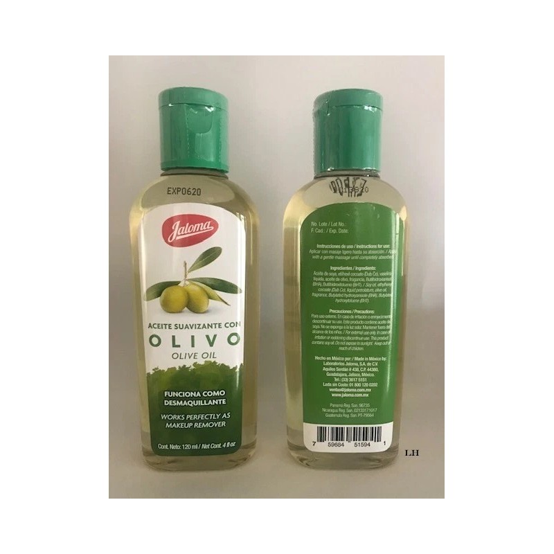 JALOMA ACEITE SUAVIZANTE CON OLIVO 4 oz ( 2 pack)
