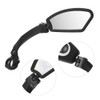 Stainless Steel Foldable Rearview Mirror Retroreflector Bike Accessory for Bicycleright