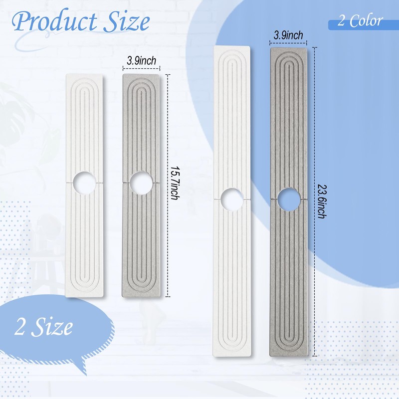 Kitchen Sink Splash Guard- 15.6''x 3.9''Diatomite Splash Guard for Sink,Quick-Drying