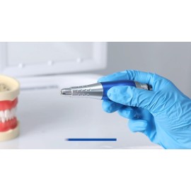 AZDENT 4Hole Dental Hygiene Prophy Handpiece Air Motor 4:1 Nose Cone 360° Swivel