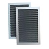 Microwave Charcoal Filter Compatible With GE JVM3160EF9ES,JVM3160RF9SS, JVM6172DK6BB,JVM6172DK6WW
