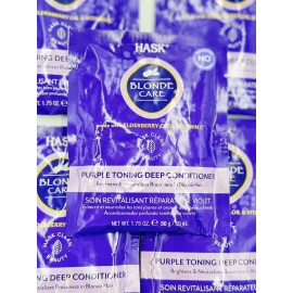 Hask 5-Pack Hask Blonde Care Purple Toning Deep Conditioner 1.75 oz – Sulfate-Free