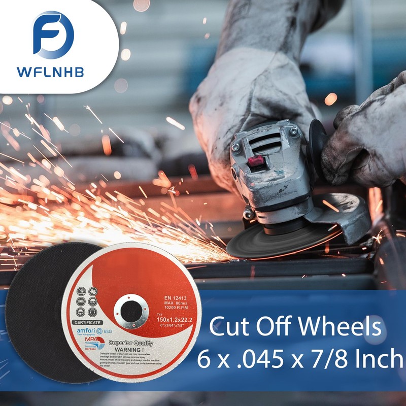 WFLNHB 50 Pack 6 Inch Cut Off Wheels for Metal