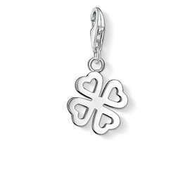 Thomas Sabo Charm Club Lucky Charm Clover Leaf 0790-001-12 Sterling Silver 925 Charm