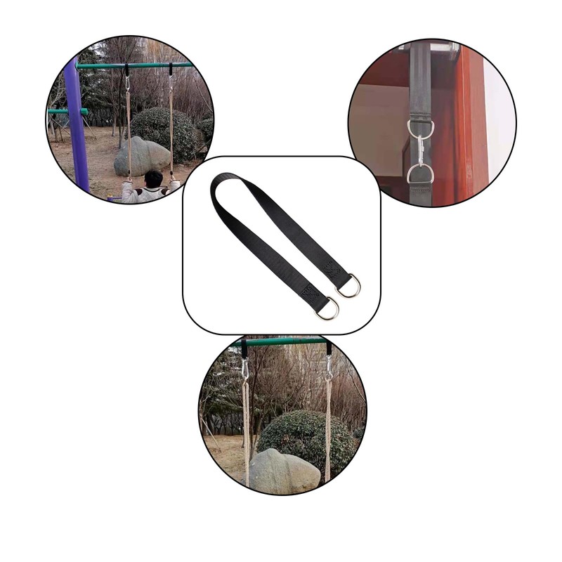 DEANKEJI Pack of 2 Swing Ropes, 55 cm Hammock Attachment,