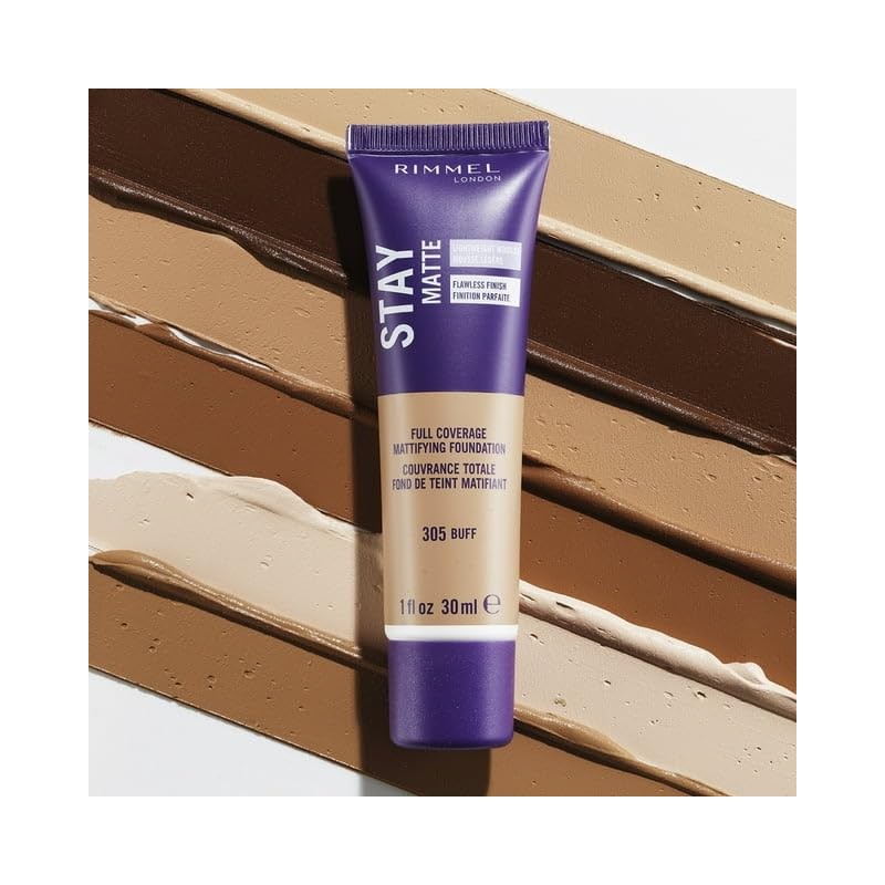 Rimmel London Stay Matte Liquid Mousse - 305 Buff -