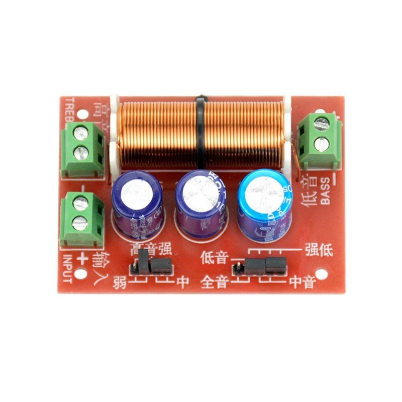 DollaTek 400W Adjustable Multi Speaker Treble/high Bass Audio Frequency Divider