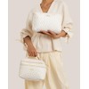 HBselect - Bolsa de maquillaje de viaje, 2 piezas, bolsa