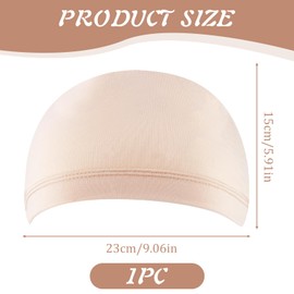 Thin Viscose Headwear of Hats Women's Wig, Popular Wig Caps, Thin and Comfortable Headwear Under Wig, Breathable and Hypoallergenic