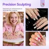 SAVILAND Advanced Nail Art Sculpture Pen Kit: Precision Sculpting Nail