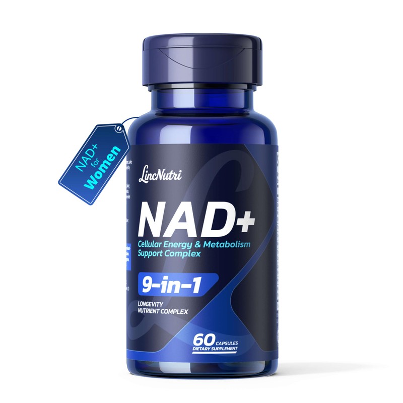 Suplemento NAD+ para mujeres, NMN + NR Super Absorption Complex