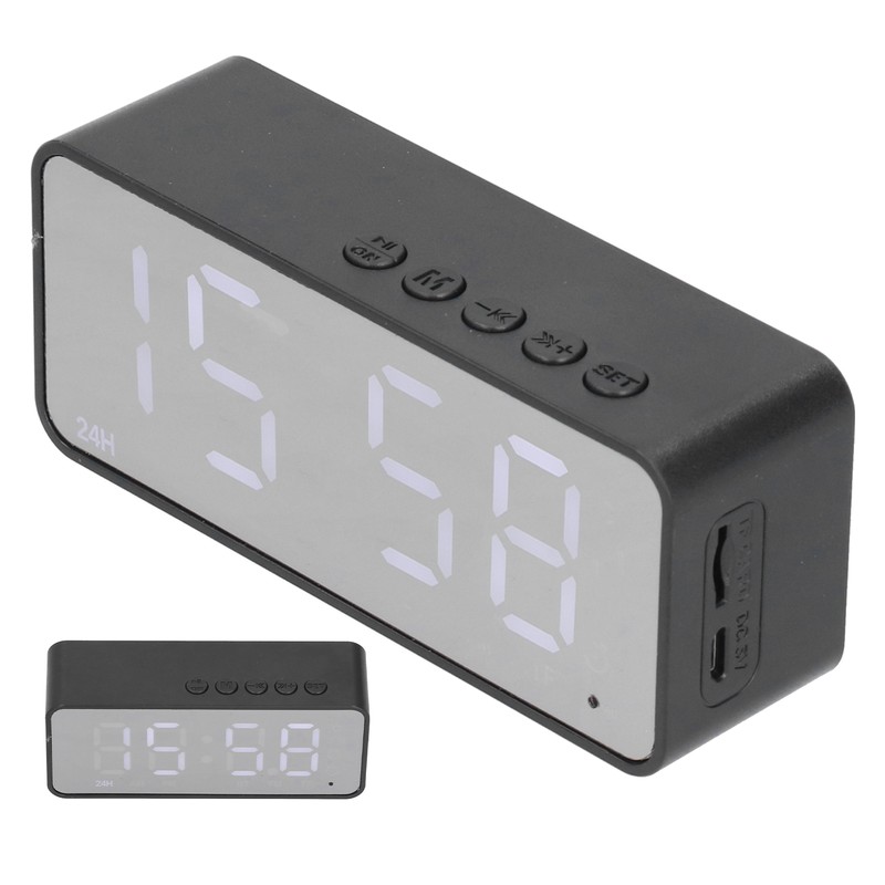 G50 Multifunctional Bluetooth Alarm Clock Speaker Wireless 5.0 MP3 Player