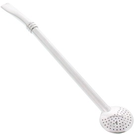 Stainless Steel Bombilla for Mate Tea and Matcha Drinking Tube 19 cm Length