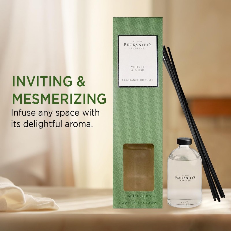 Pecksniffs Vetiver & Musk DPecksniffs Vetiver & Musk Diffuser |