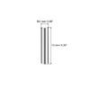 TOP-VIGOR 25Pcs 2mm x 10mm Dowel Pins Shelf Support Pegs,