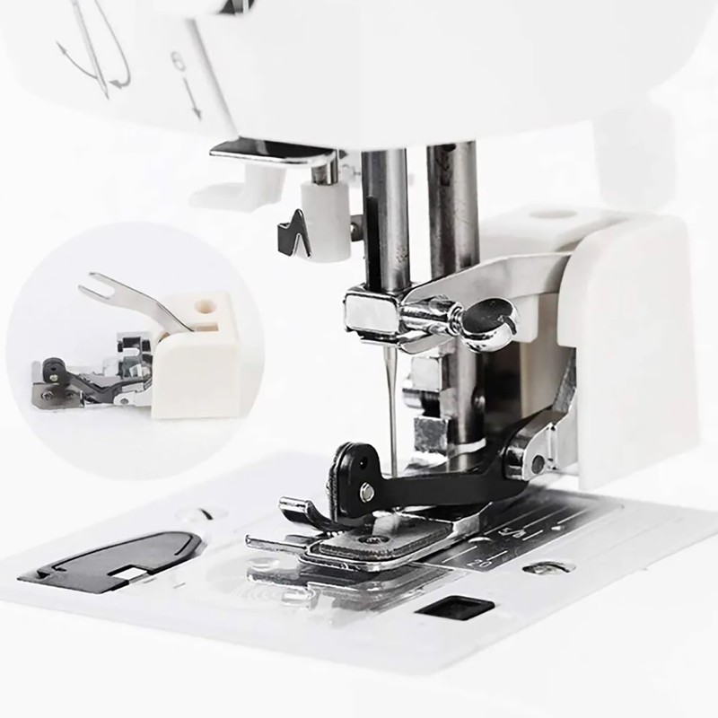 Side Cutter Presser Foot ABS Stainless Steel Universal Household Sewing