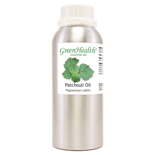 8 fl oz Patchouli Essential Oil (100% Pure & Natural) in Aluminum Bottle