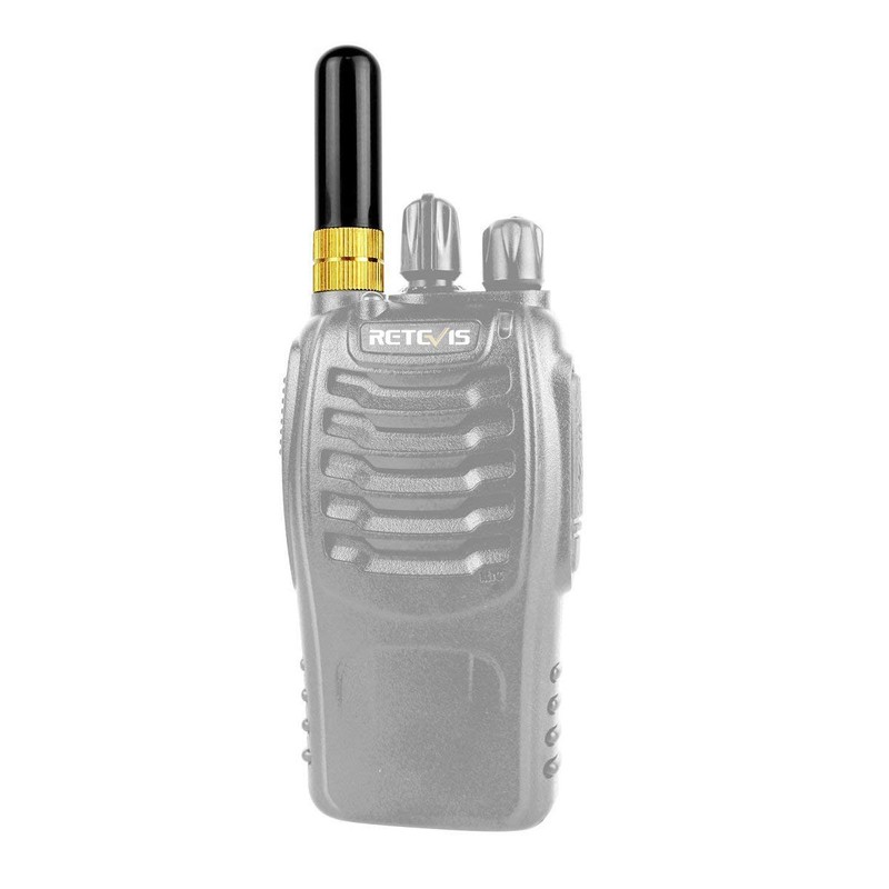 Retevis Walkie Talkies Antenna, 144/430MHz SMA-F Antenna, VSWR Less Than