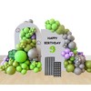 Birthday Green Balloons Decoration Children's Birthday Party Balloons Theme Birthday Party Decoration
