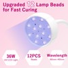 CGBE UV Nail Lamp with Smart Auto Sensor and LCD