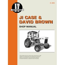 JI Case & David Brown Gasoline & Diesel Model 770-4600 Tractor Service Repair Ma