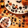 12 Grids Halloween Nail Charms 3D Gothic Flatback Pumpkin Ghost