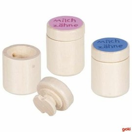 Goki 60688 Cajita para guardar los dientes de leches craft sets, colourful