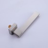 DEOLER Brushed Nickel Tub Spout, 180° Rotation Bathroom Folding Spout